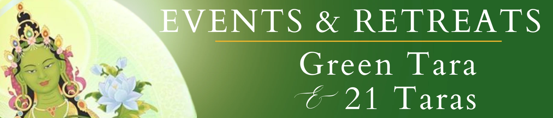 Green Tara Events and Retreats Green Tara Events and Retreats